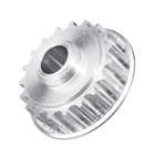 Aluminum Mechanical Engineering Parts , High Precision Miniature Helical Drive Gear