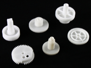 Plastic Moulding Mechanical Gear Parts In White Or Black Customized Size
