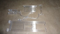 Transparency Plastic Injection Components High Precision Inserted Structure