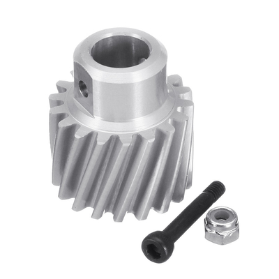 Aluminum Mechanical Engineering Parts , High Precision Miniature Helical Drive Gear