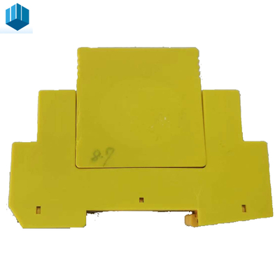 Injection Moulding Lightning Arrester Box Plastic Shell Yellow
