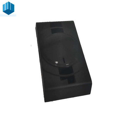 Black Industrial Monitor Switch Housing ABS Custom Plastic Molding