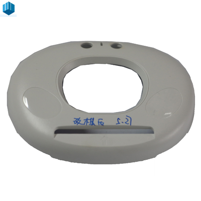 White Round Plastic Case Injection Plastic Parts PP