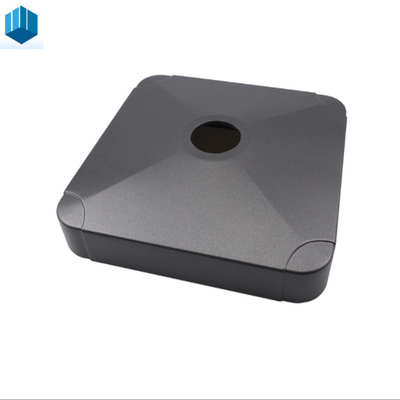 Injection Moulding Black Plastic Square Box Products Customized