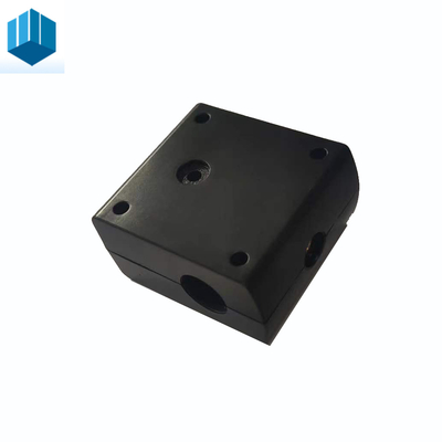 PP Material Injection Moulding Products Black Square Shell Machining