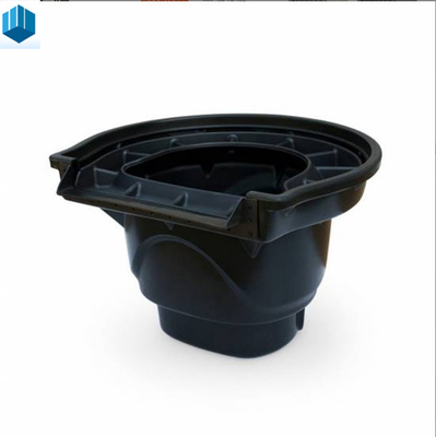 Injection Moulding Black Container Parts , PC Material Shell Products