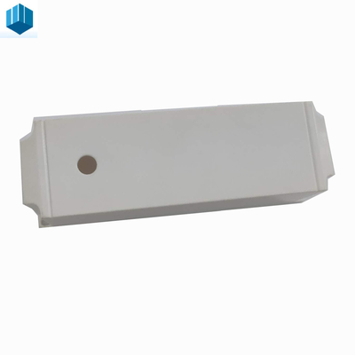 PA Plastic Injection Moulding Products White Parts  CNC ISO9001