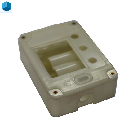 White Injection Molding Parts 35000 - 1000000 Shots Plastic Mold Products