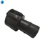 ABS Precision Plastic Injection Molding Black Round Tubular Shell