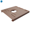 Brown Plastic Custom Laptop Tray Injection Plastic Mould
