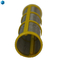 Yellow Round Plastic Mesh Injection Moulded Plastic Components