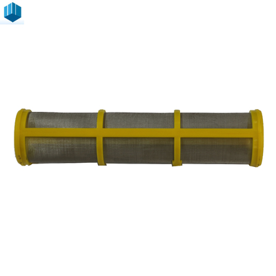 Yellow Round Plastic Mesh Injection Moulded Plastic Components