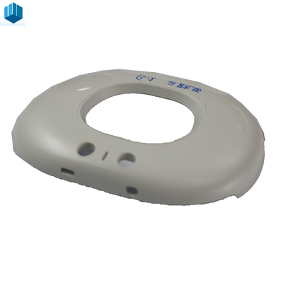 White Round Plastic Case Injection Plastic Parts PP