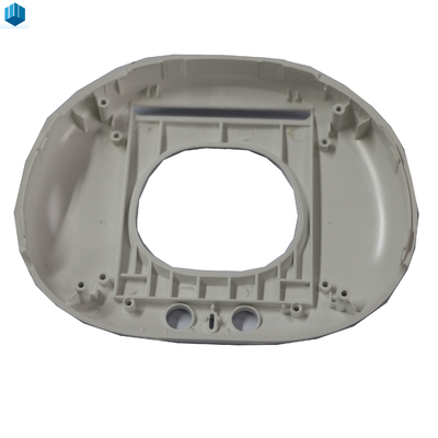 White Round Plastic Case Injection Plastic Parts PP