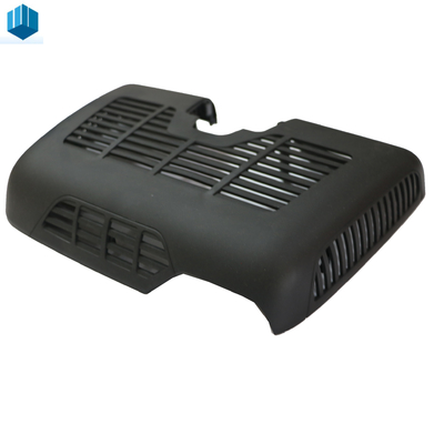 Black Electronics Injection Molding Plastic Grid Shell Cover