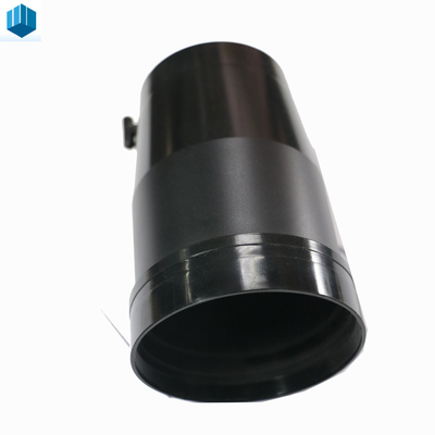 PP Black Part Custom Plastic Housing Cylindrical Enclosure