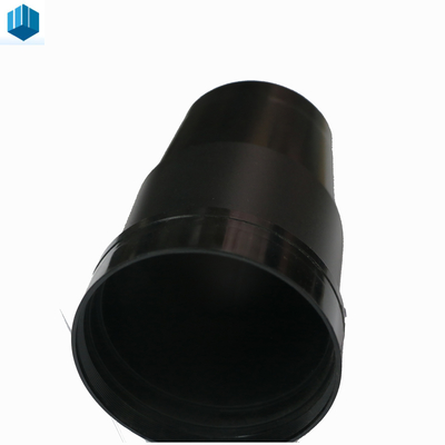 PP Black Part Custom Plastic Housing Cylindrical Enclosure